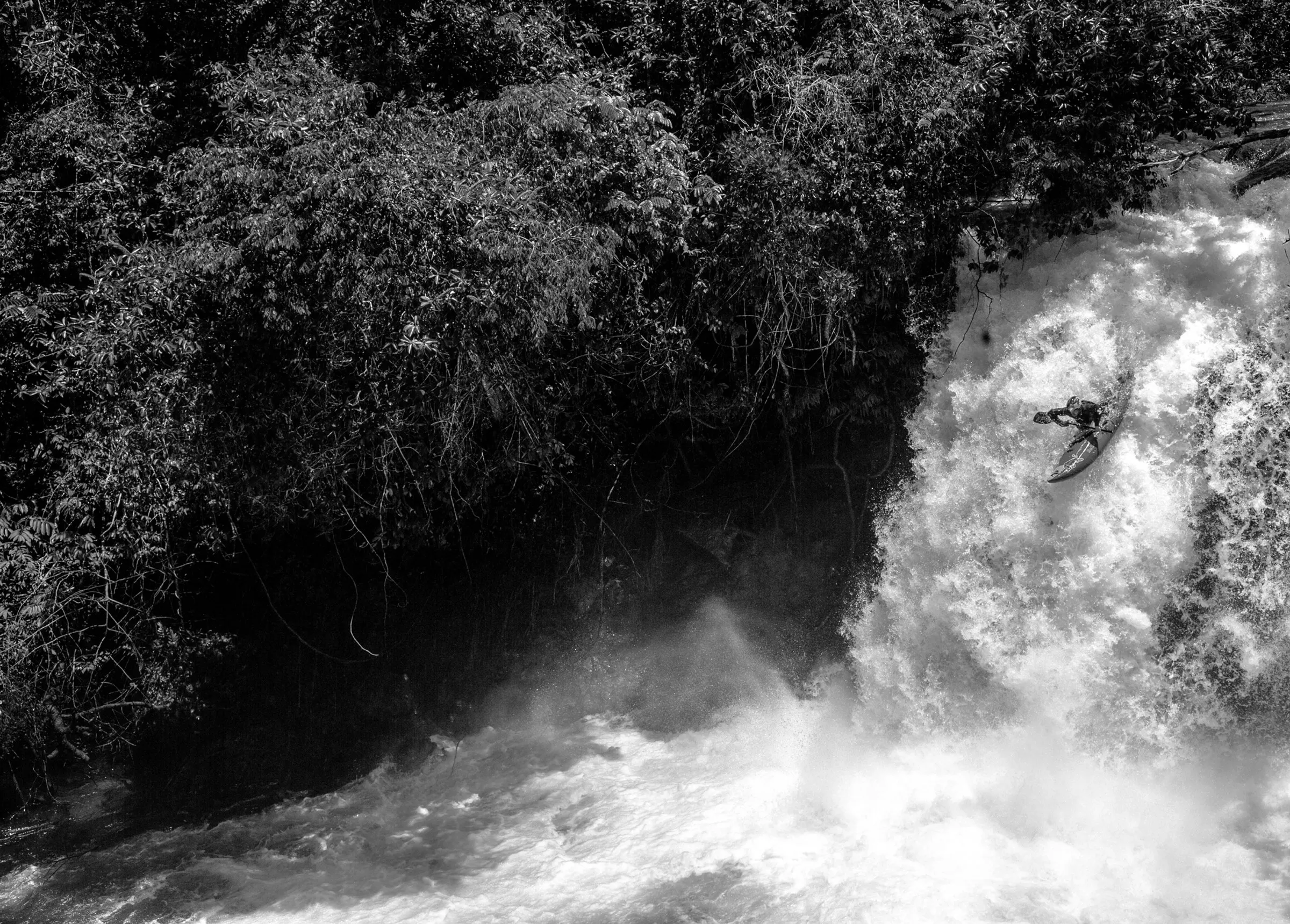 Adrian Mattern kayaking